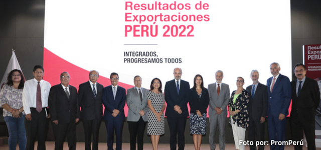 Exportaciones de Perú en el 2022